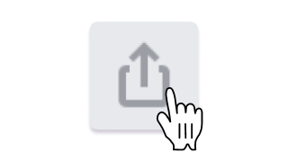 Teilen-Symbol im iPhone-Browser